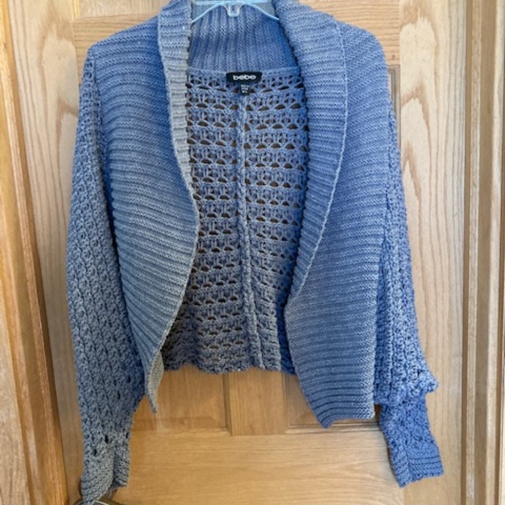 Bebe cropped cardigan